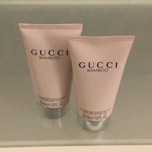 Gucci: Bamboo Lotion & Shower Gel Set